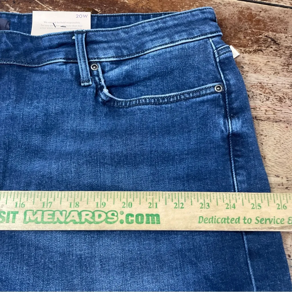 NYDJ Women's Jemma‎ Barrel High Rise Jean Moonlight 20W - Image 6