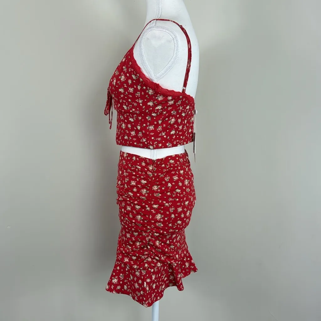 NWT Tiger Mist‎ Red Floral Set - Image 6