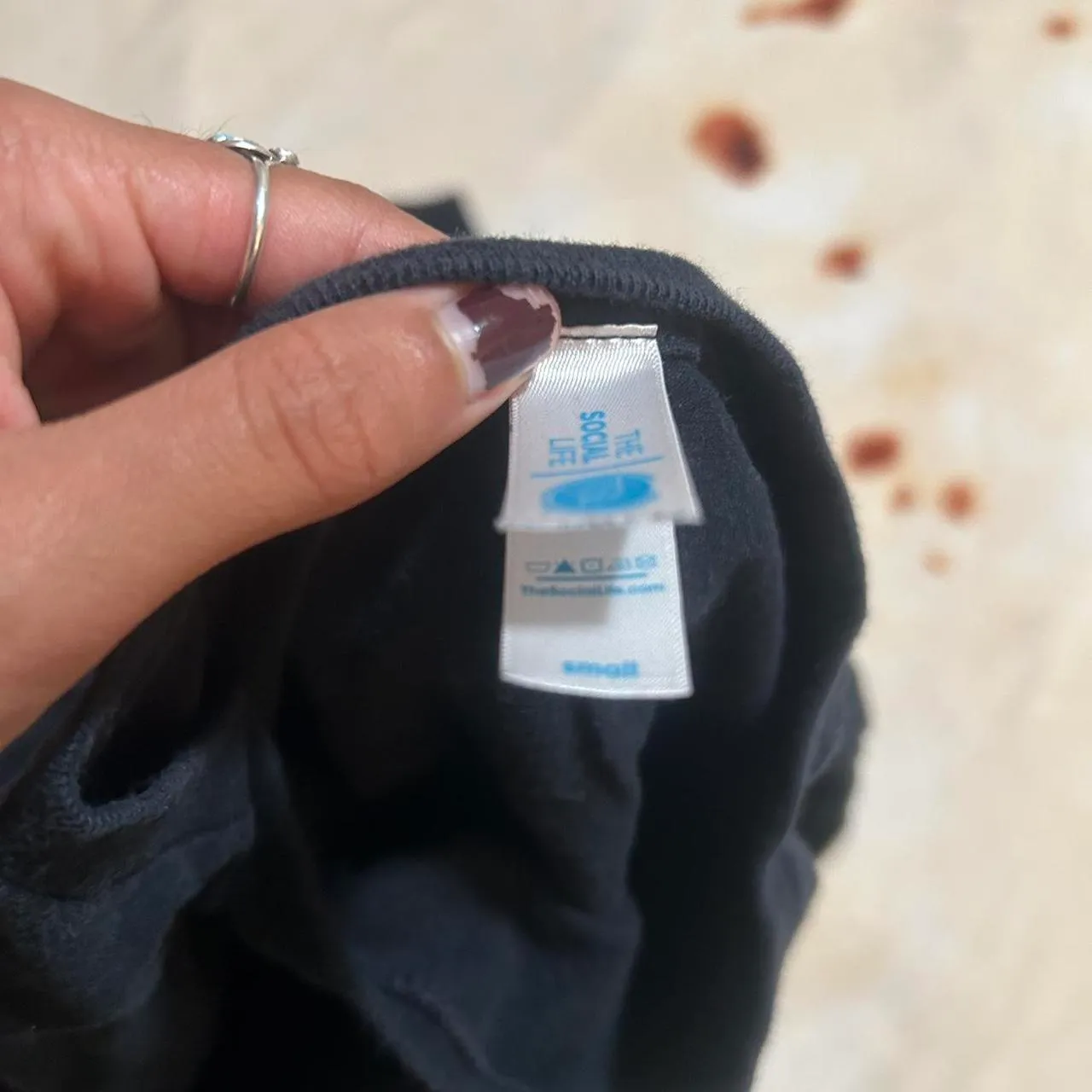 Kappa Black And White Long Sleeved Shirt - Image 3