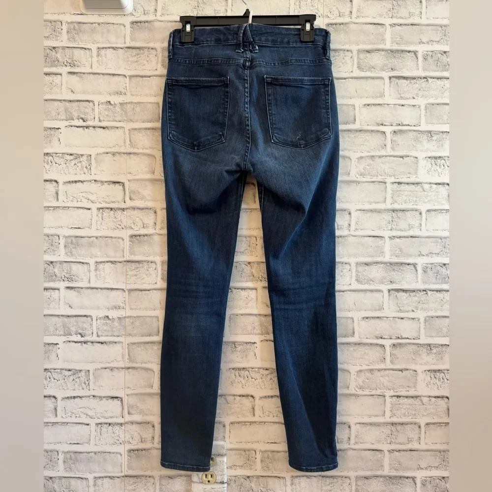 Women’s Good American good legs dark wash mid rise skinny jeans 4/27 - Image 3