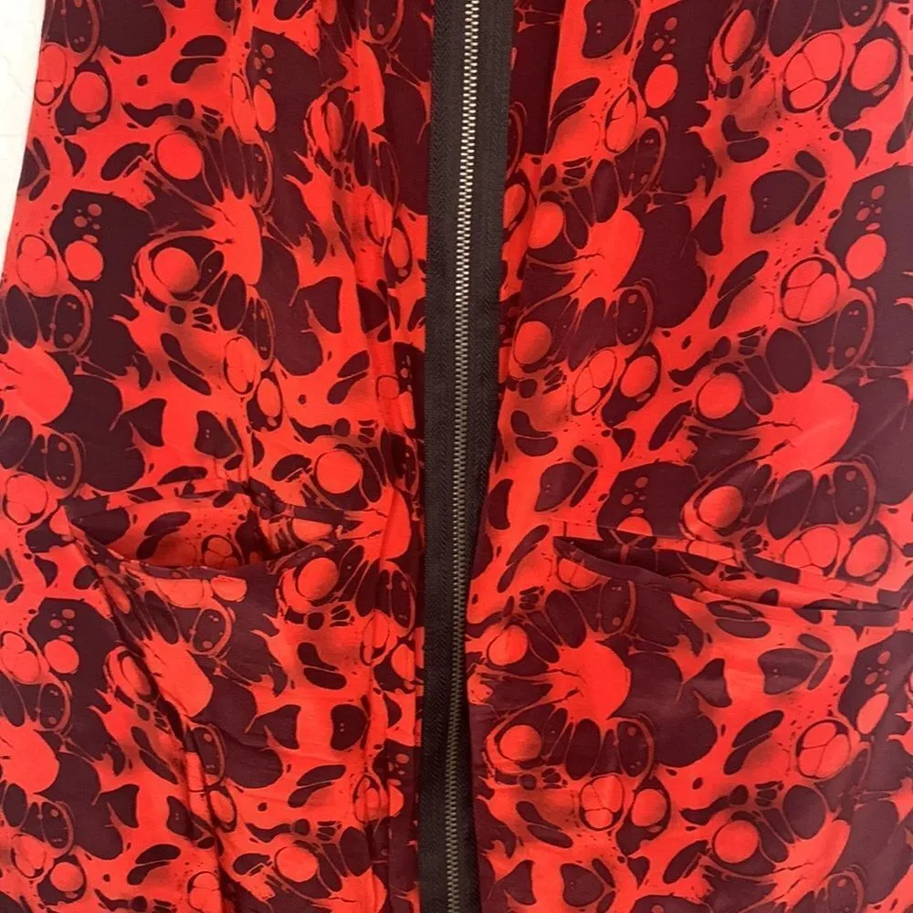 Vena Cava red and black tunic top size 2‎ Red - Image 3