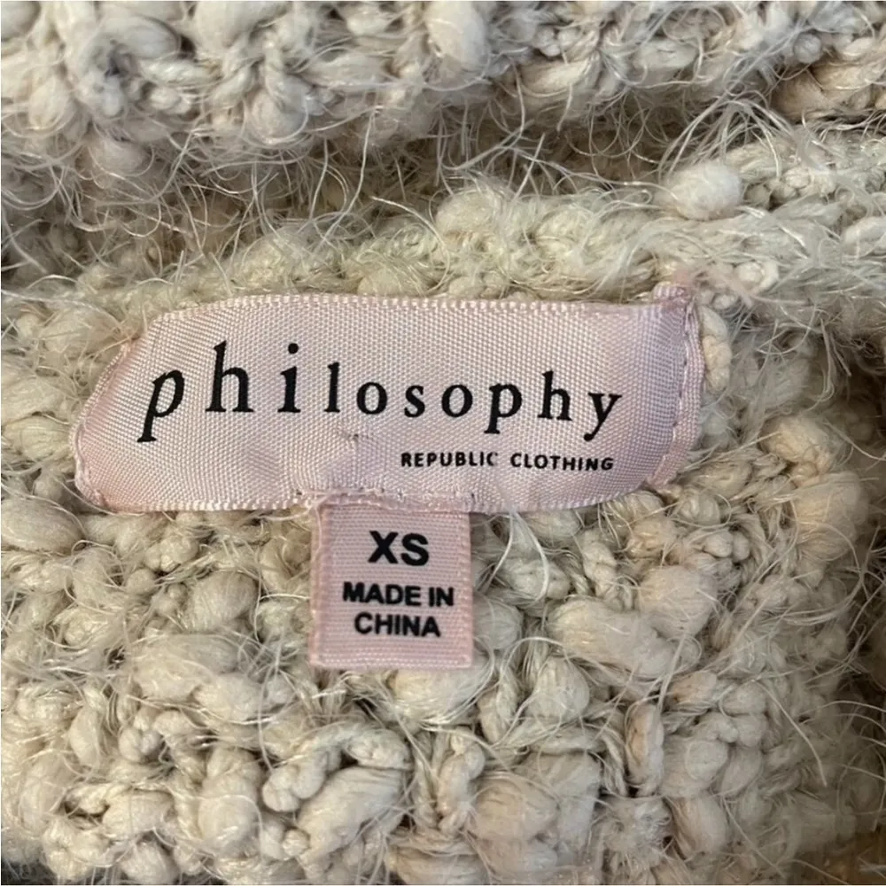 PHILOSOPHY Eyelash Cowlneck Sweater - Image 4