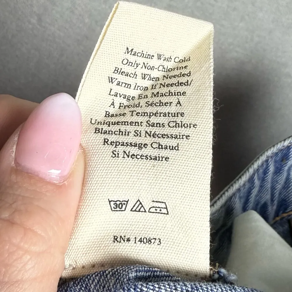 LoveShackFancy Women’s Kala Flare Jeans Boho 70’s Montauk Blue Rodeo Festival 26 - Image 9