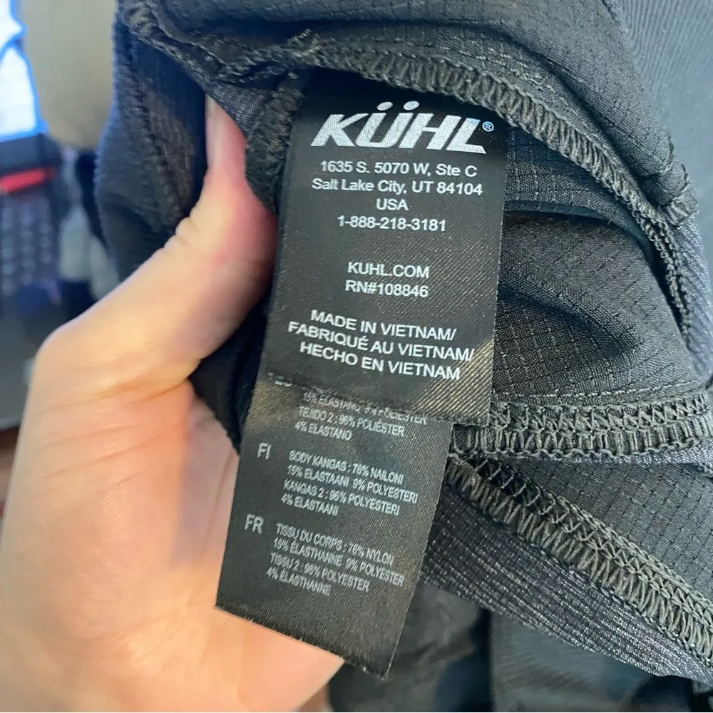 Kuhl Weekendr Tights Leggings 6324 Lightweight Water Resistant Activewear Hiking - Image 5