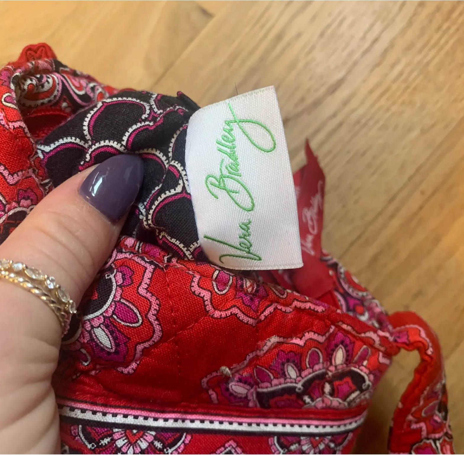 Vera Bradley Red Small Purse  - Image 4