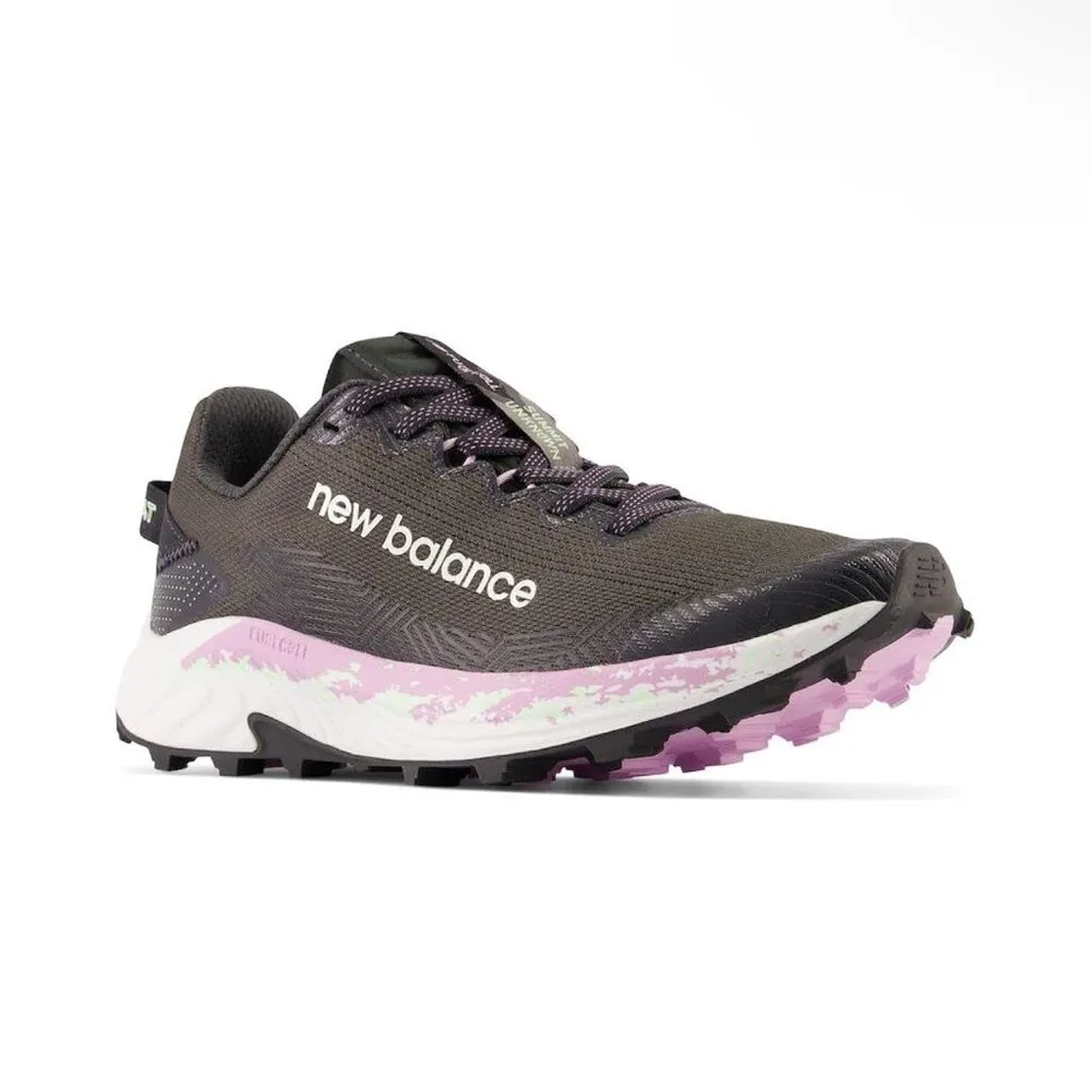New Balance FuelCell Summit Unknown V4 Trail Running Shoe Grey/Green Aura 8.5 W - Image 10