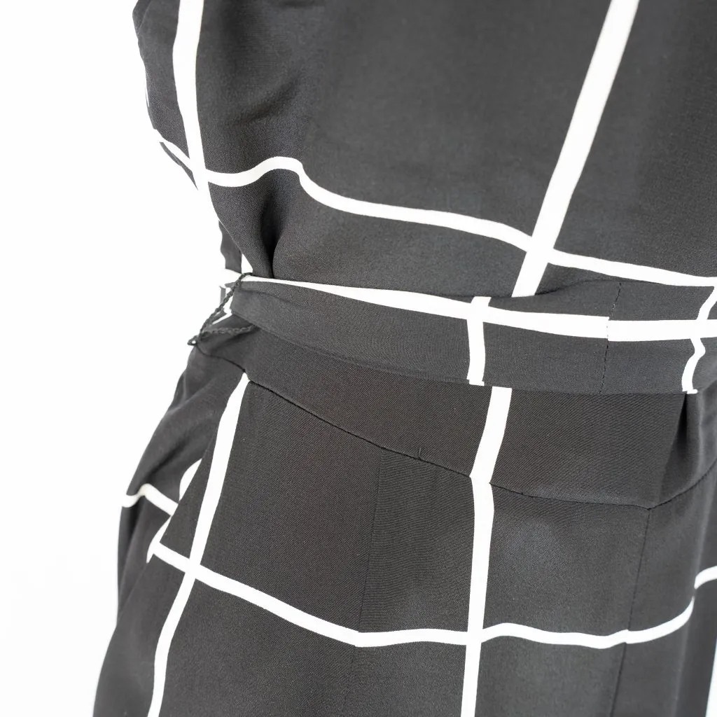 L'Agence Plaid Jumpsuit - Image 4