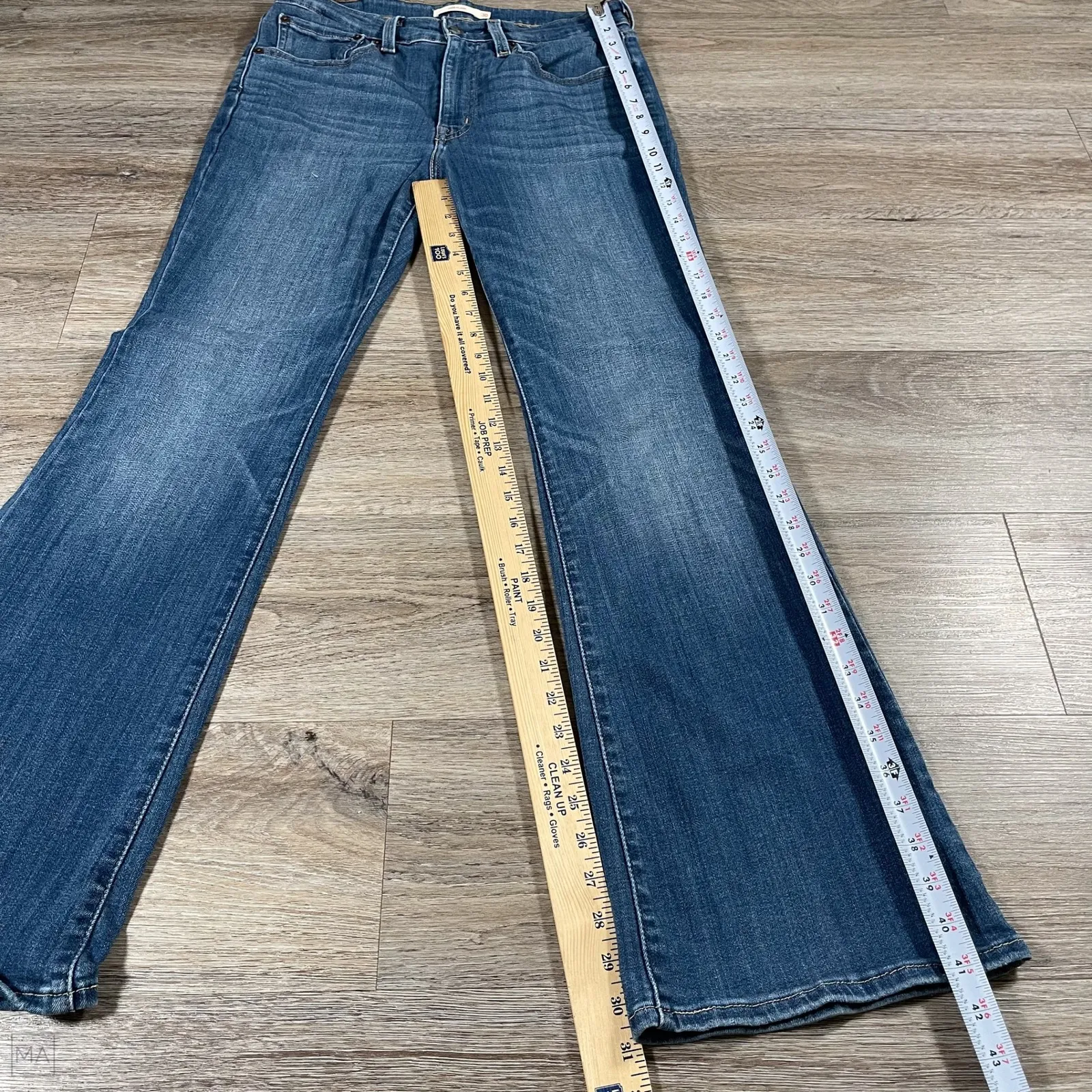 Levi's Women's Jeans 726 Flare Leg Denim Casual‎ Western 30 Blue - Image 7