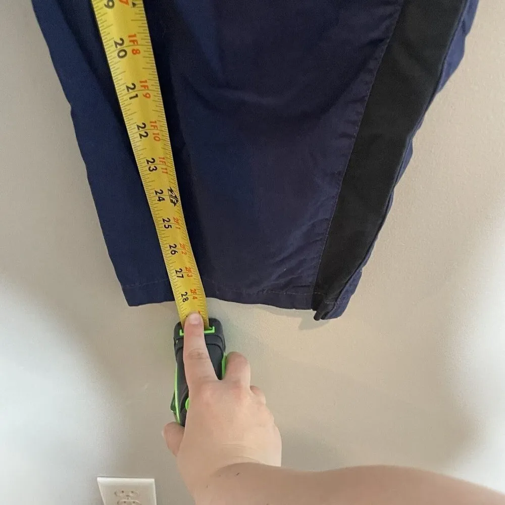 NWT Maeve Anthropologie Tenley Twill Track Pant Joggers Navy Size Small - Image 10