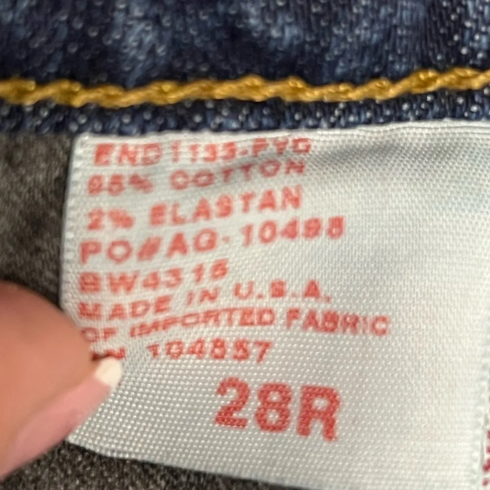 Adriano Goldschmied The Liberty Cuffed Denim - Size 28 - Image 12