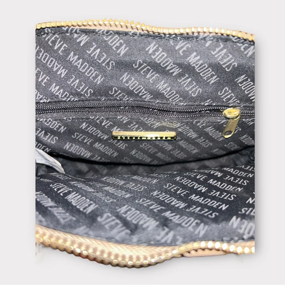 Quilted Purse Crossbody Brown NWT - Image 3