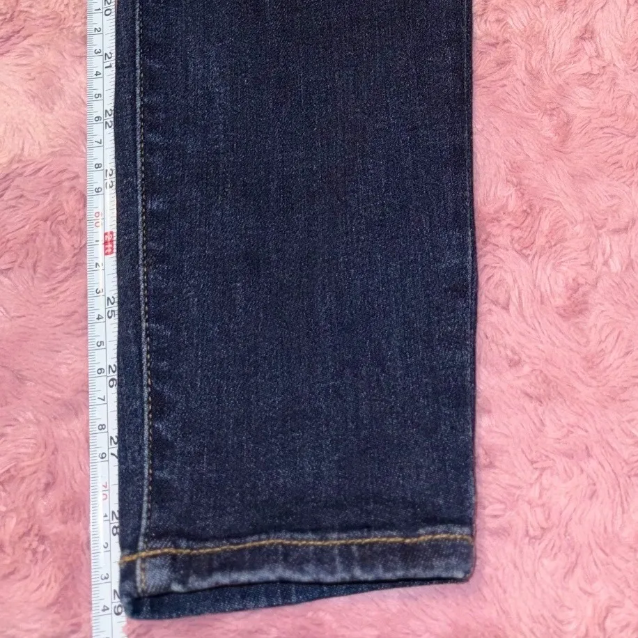 JUDY BLUE Skinny Fit Jeans Dark Wash Stretch Denim Women's Size 11 30 - Image 9