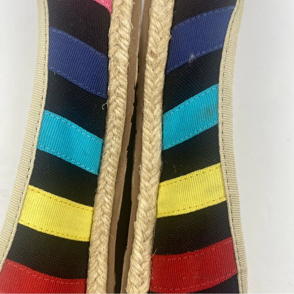 Kate Spade casual summer flat, fun summer muti stripe! - Image 9