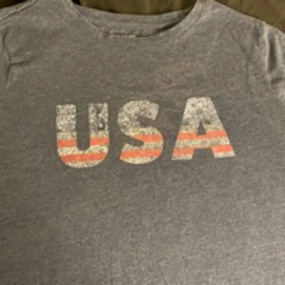 Maurices Gray USA T-shirt Short Sleeve Size XL/XXL - Image 3