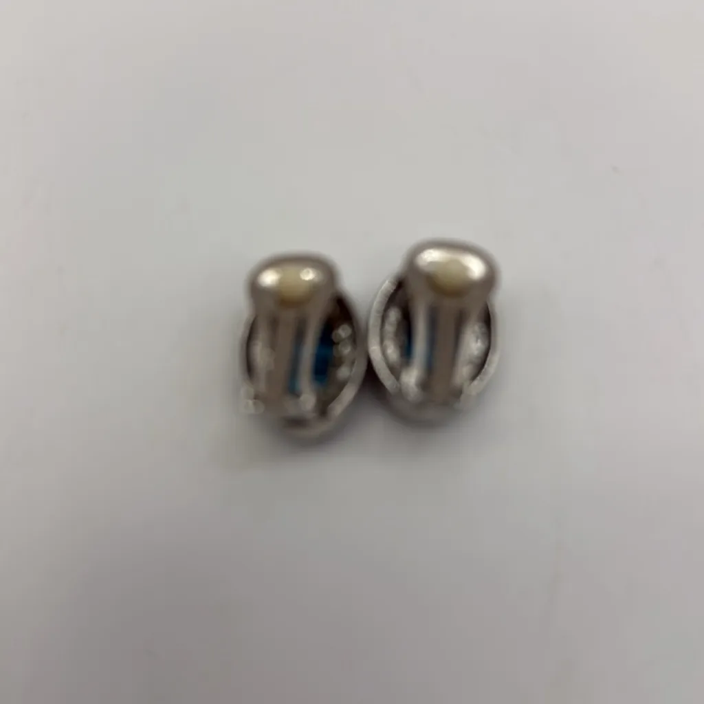 Turquoise and Silver Elegant Clip - Image 4