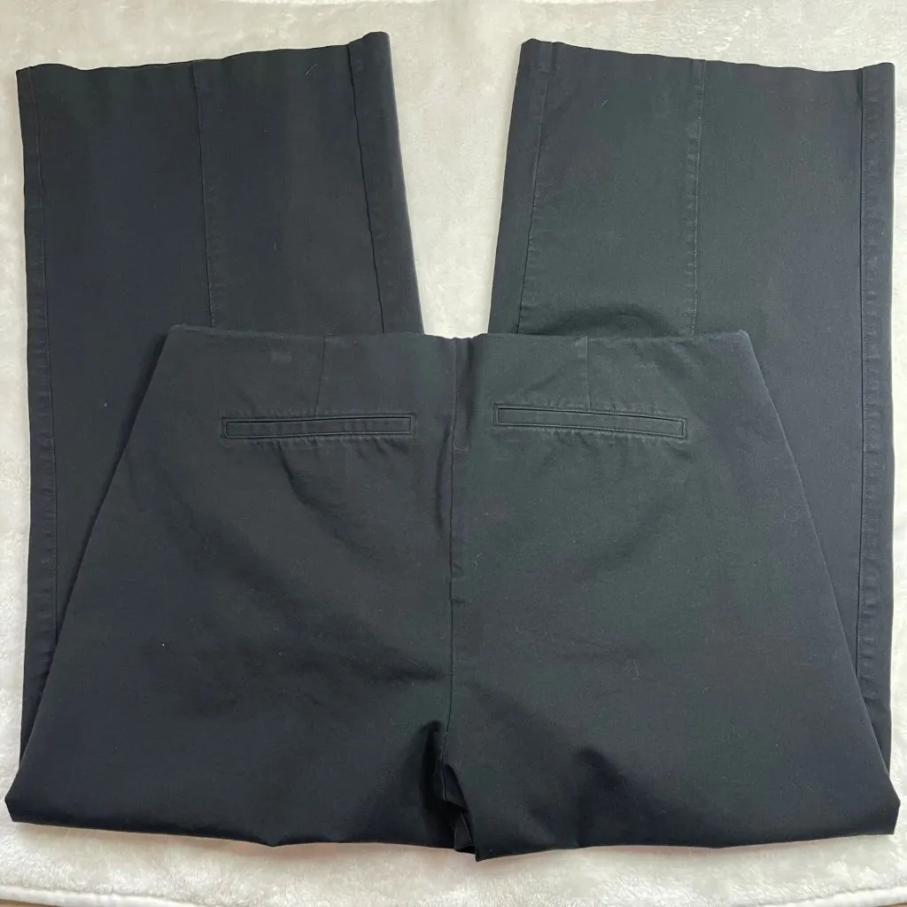 Old Navy Womens‎ Black High-Rise Pixie Wide-Leg Pants Size XL Comfort Waistband - Image 5