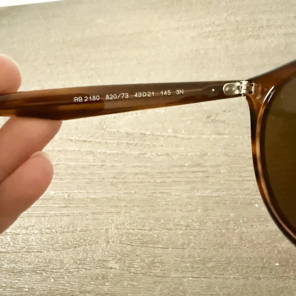 Ray-Ban BR2180 Highstreet Round Sunglassed in Brown Tortoise with Brown Lenses - Image 4