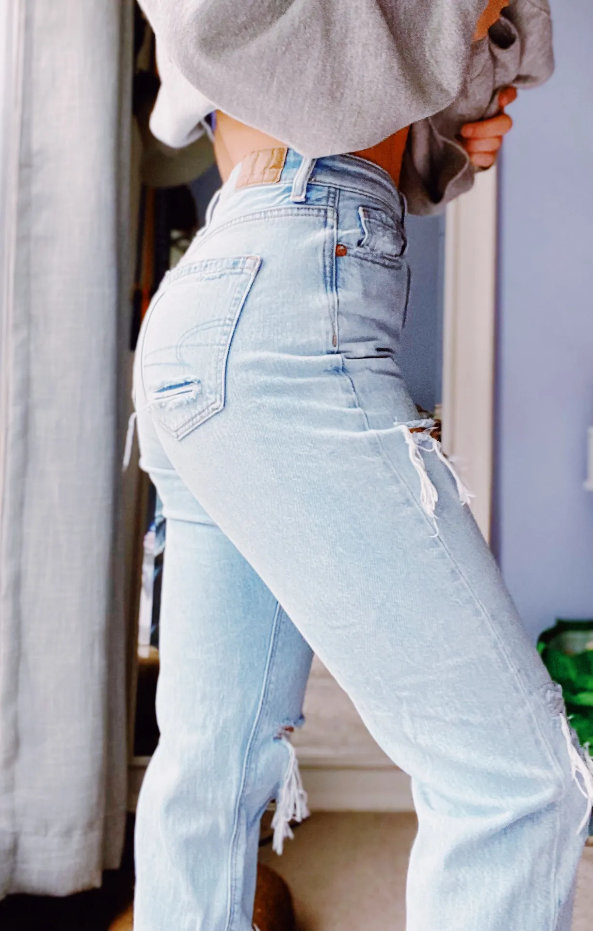 American Eagle Ripped Jeans - Image 2