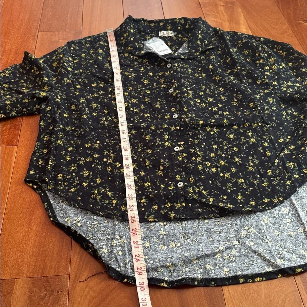 NWT Intimately FP Early Morning Sleep Set in Black Combo Size M Size M - Image 9