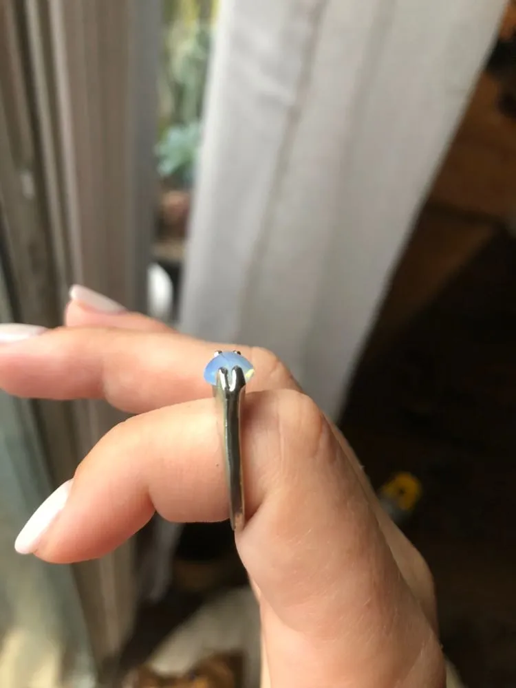 Stainless Silver Moonstone - Image 4