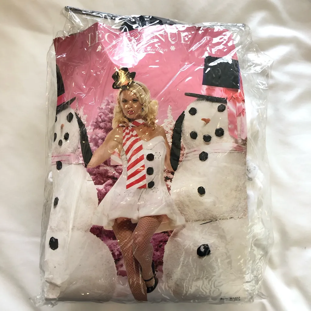 Leg Avenue Miss Winter Wonderland  Snowman Costume Size M/L - Image 11