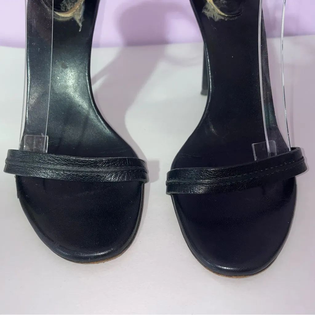 Gucci High Heel Horsebit Stiletto Sandals Women Size 9 Strappy Open Toe Luxury - Image 3