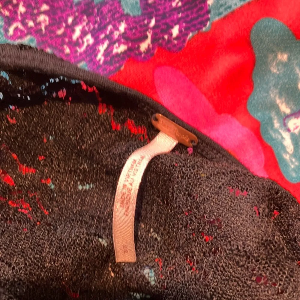 Free people Black Lace peplum Top - Image 7