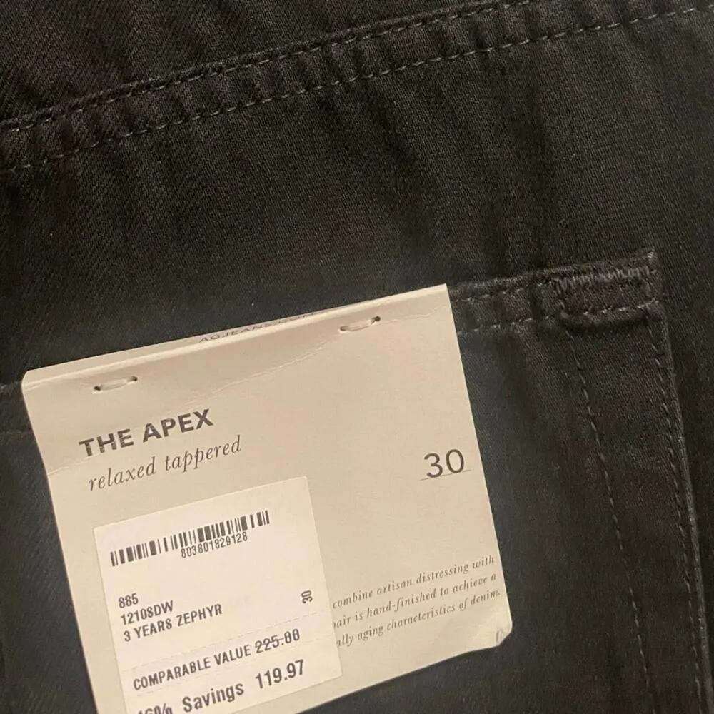 Adriano Goldschmied jeans, THE APEX Relaxed Tappered, A51 Blue Size 30 - Image 3
