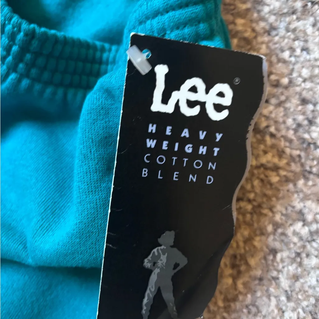 Lee  Blue Jogger Sweatpants with Elastic Waistband - Image 3