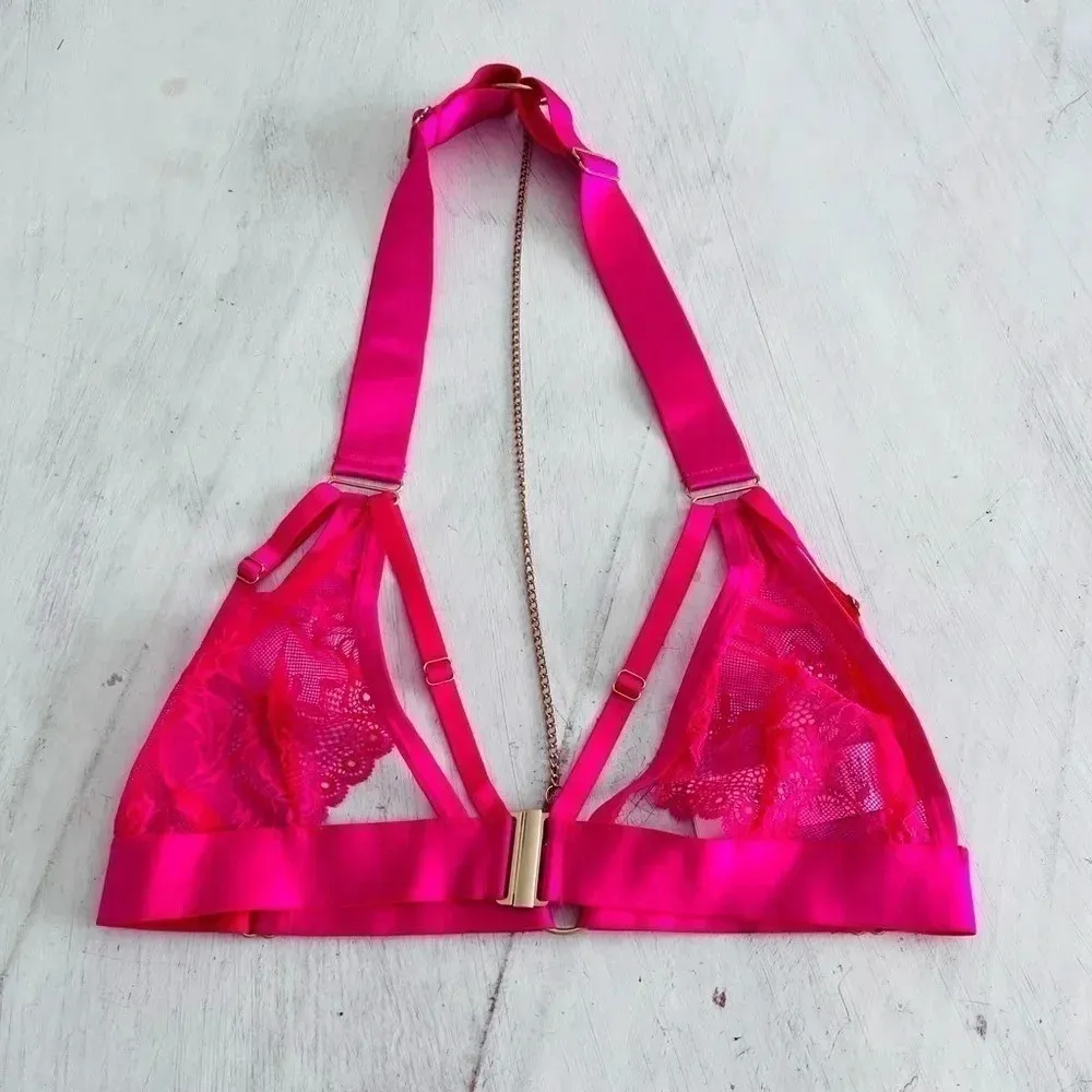 Private Collection by Hunkemöller Clementine Bralette in Pink Size Large NWOT - Image 6