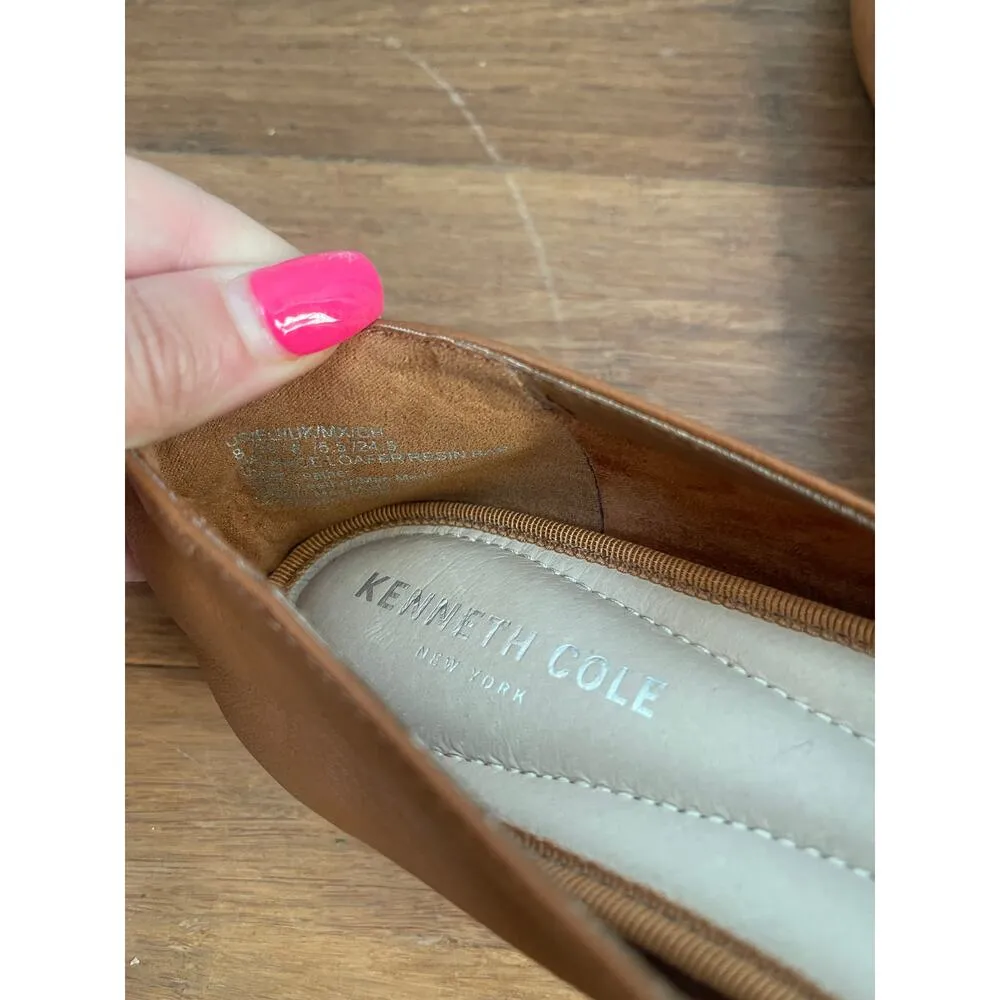 New York Womens Balance Resin Bar Loafers Brown - Image 5