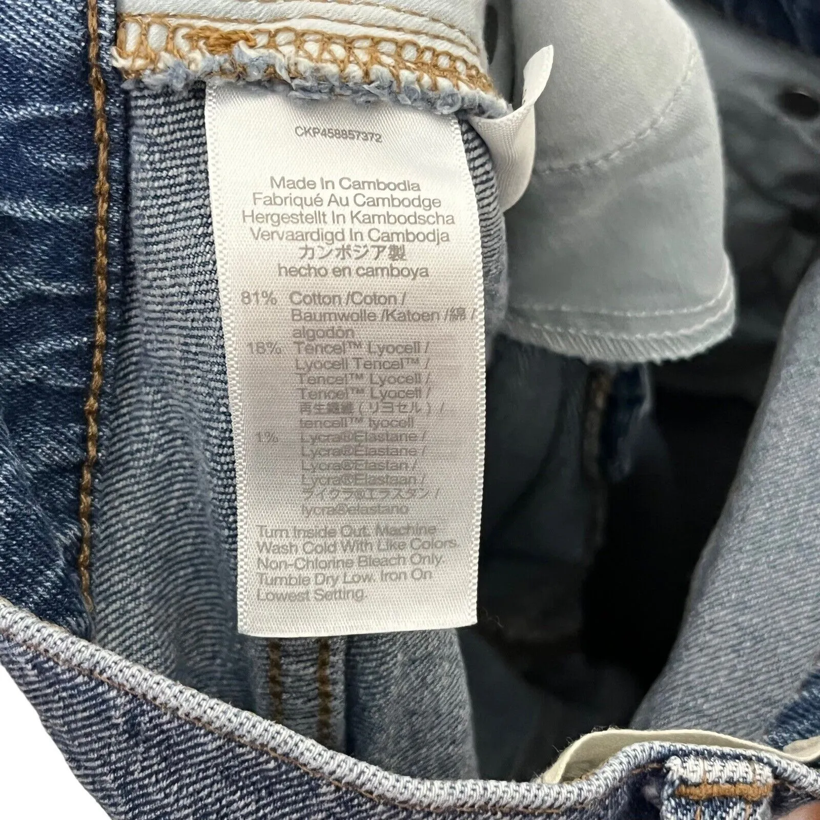 Madewell Perfect Vintage Jeans Women’s Size 23 Belbury Wash High Rise Tencel - Image 9