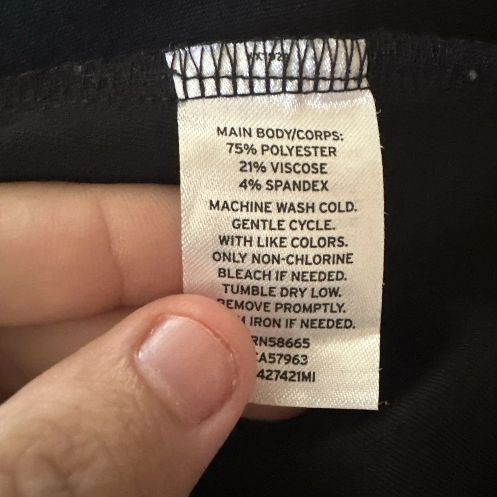 Leith Black Tank A-Line Dress Women’s M Scoop Neck Sleeveless Casual - Image 9