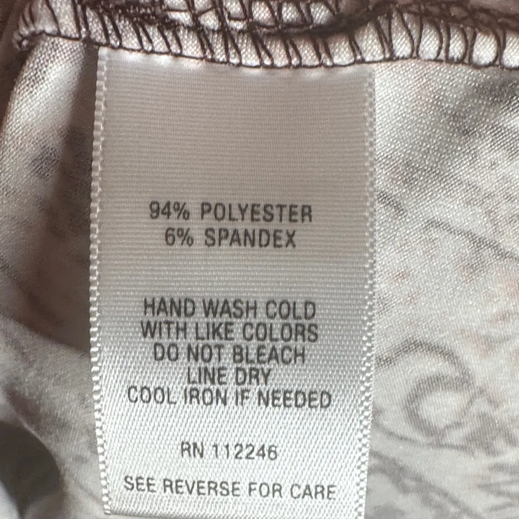 Sami & Jo Cold Shoulder Fit & Flare Paisley Midi Dress Size Small - Image 3