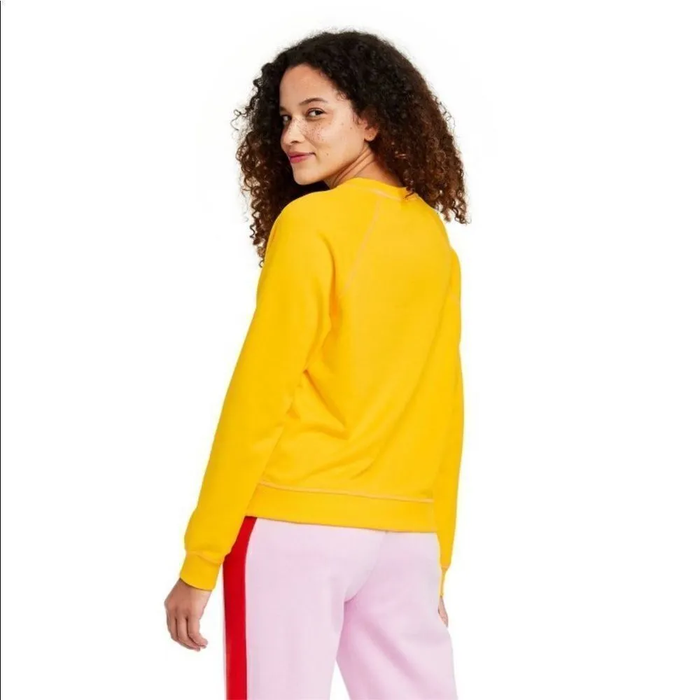 LEGO Collection x TARGET Women’s Lego Minifigure Embroidered Size S Yellow - Image 2