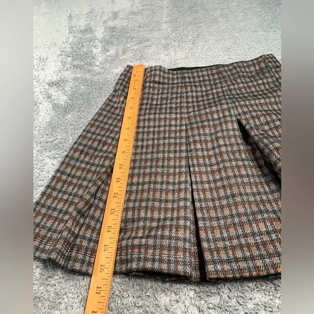 Max Studio  pleated plaid skirt XS NWT - Image 11