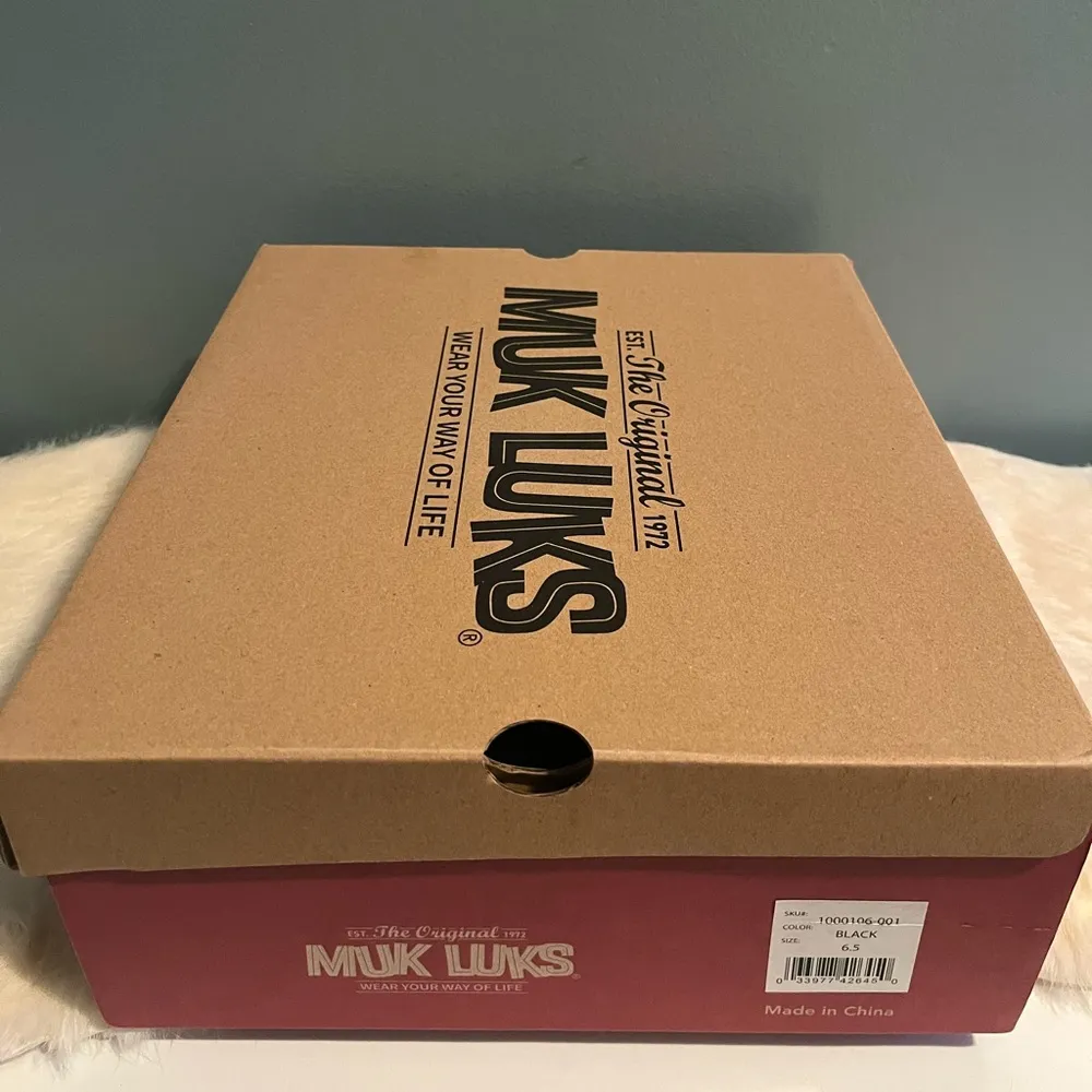 Muk Luks Women’s Flexi Hoboken Boots Black Size 6.5 - Image 3