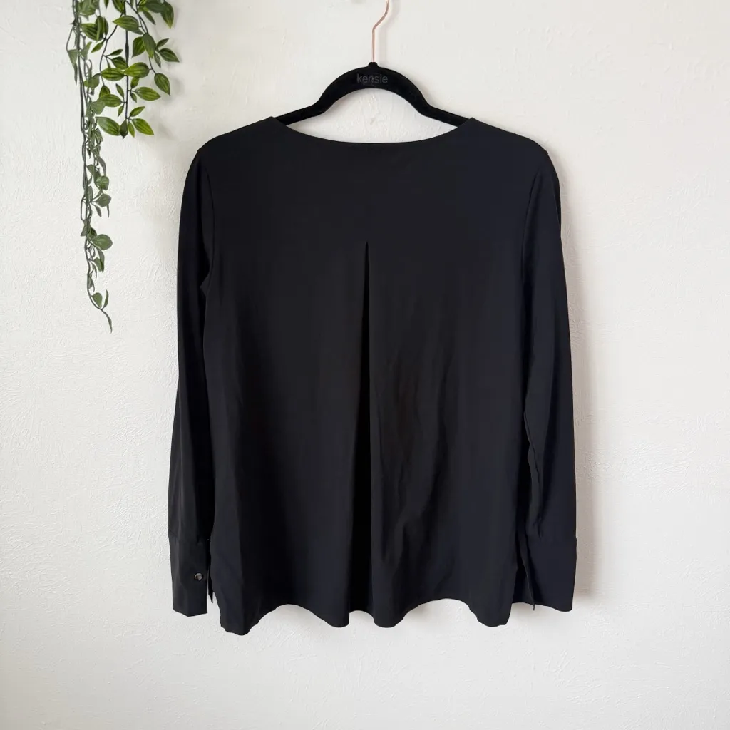 ADAY  Something Tailored Black Top Sz S - Image 5