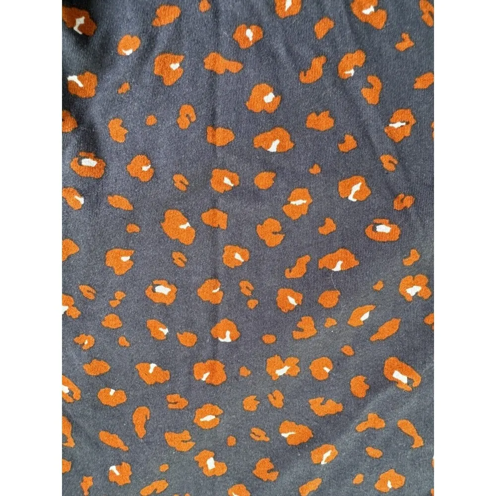 Joules Harbour Blue Animal Print 3/4 Length Sleeve Top Size 20 100% Cotton - Image 9