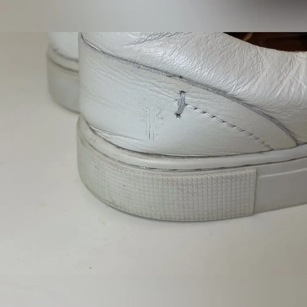 Frye Women’s‎ Ivy Court Low Lace White Leather Sneakers Size 7.5 - Image 7