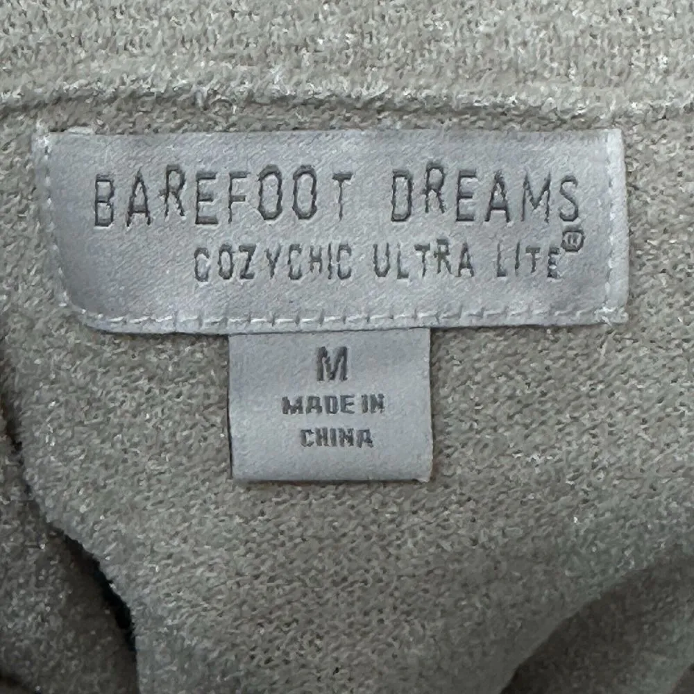 Barefoot Dreams CozyChic Ultra Lite Coastal Cowl Neck Tunic Sand Dune Size M - Image 8