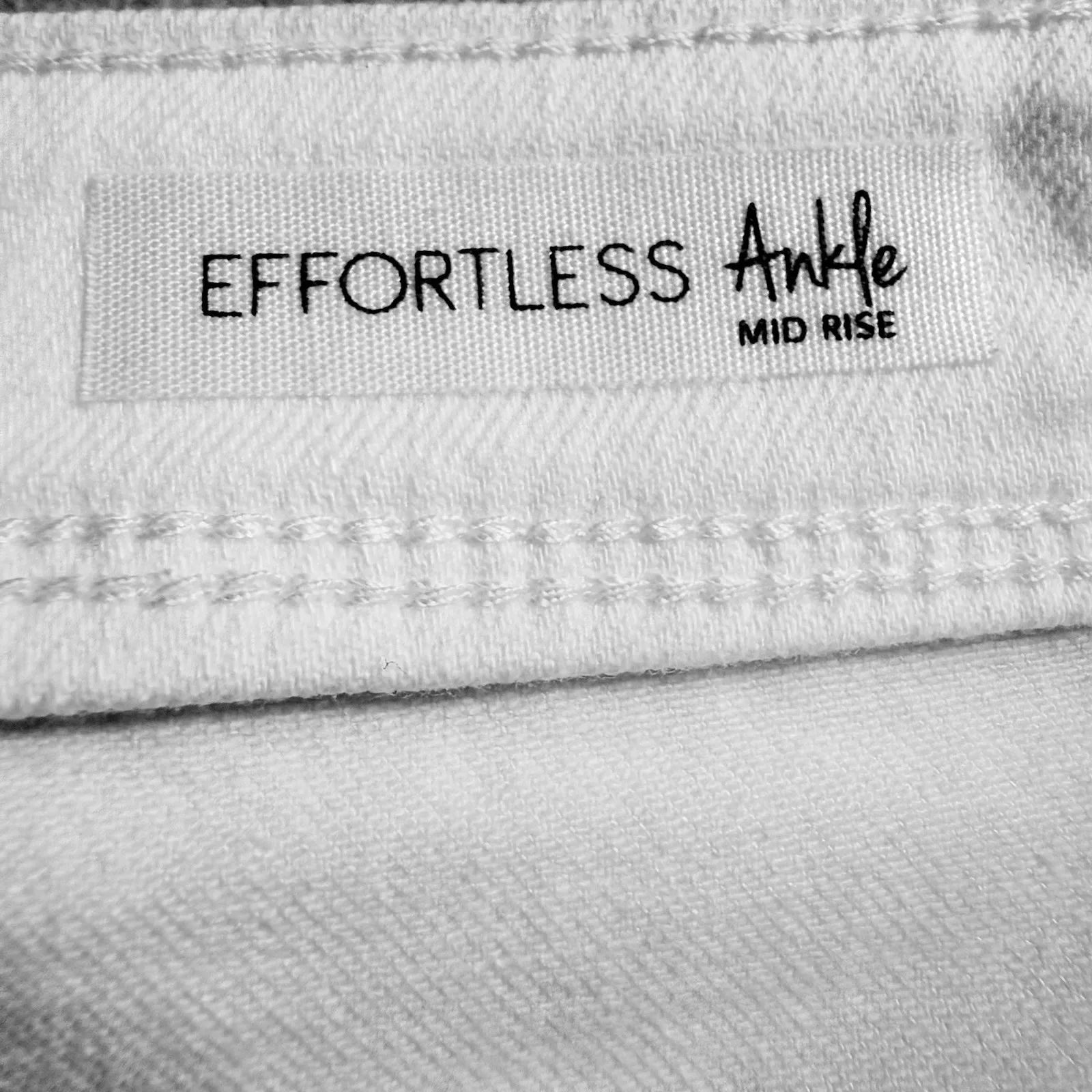 Kensie Ankle Skinny Jeans Womens 10 30 White Denim Beach Mid Rise 27" Inseam - Image 6