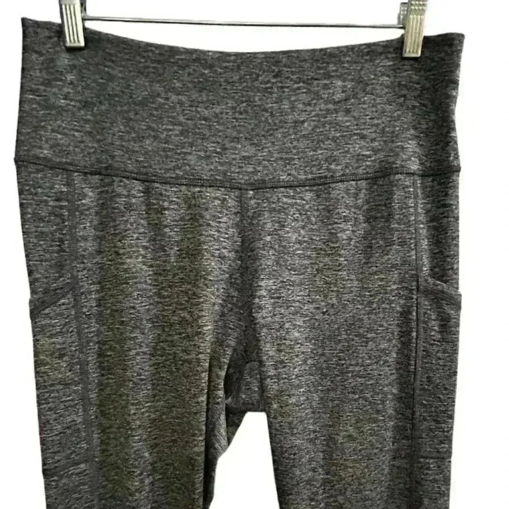 Aerie Women's Tall Ankle Leggings XL Gray High Waist Activewear - Image 3