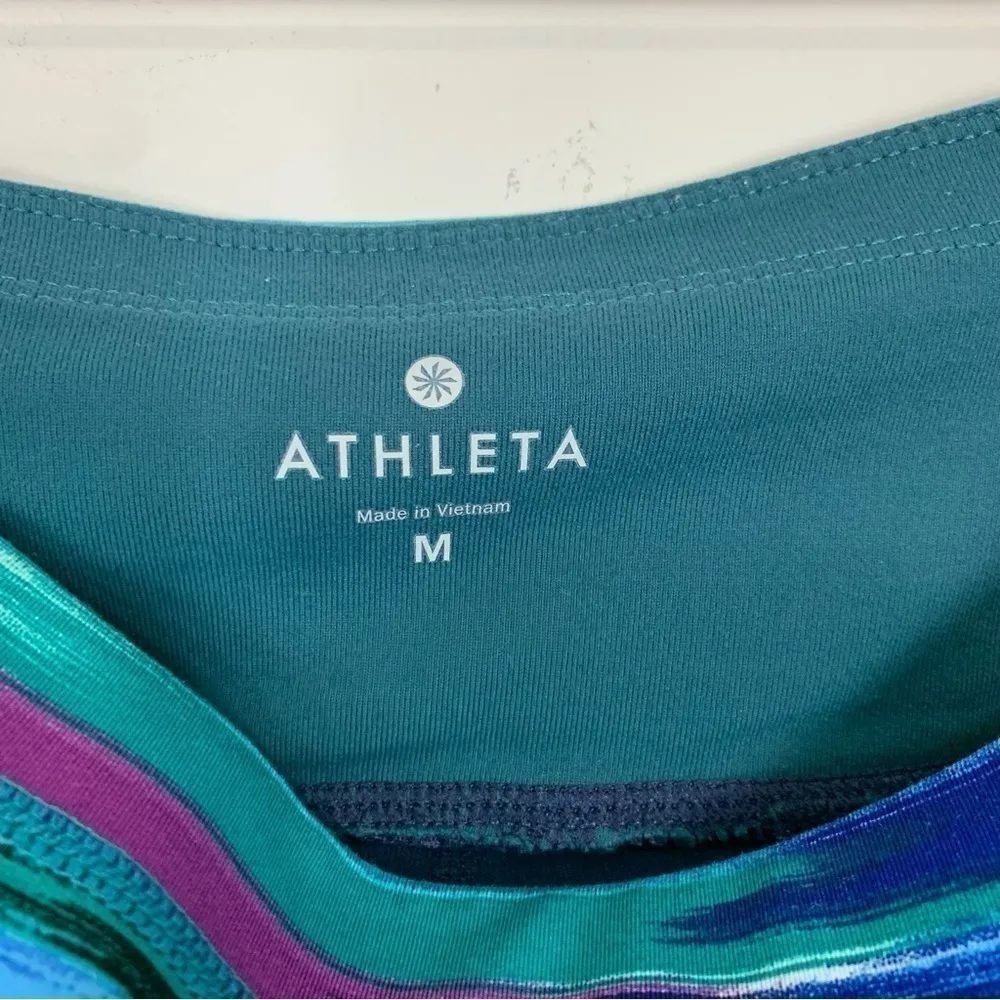 Athleta Grenadine Airbrush Relay Skort Navy Blue Size Medium - Image 2