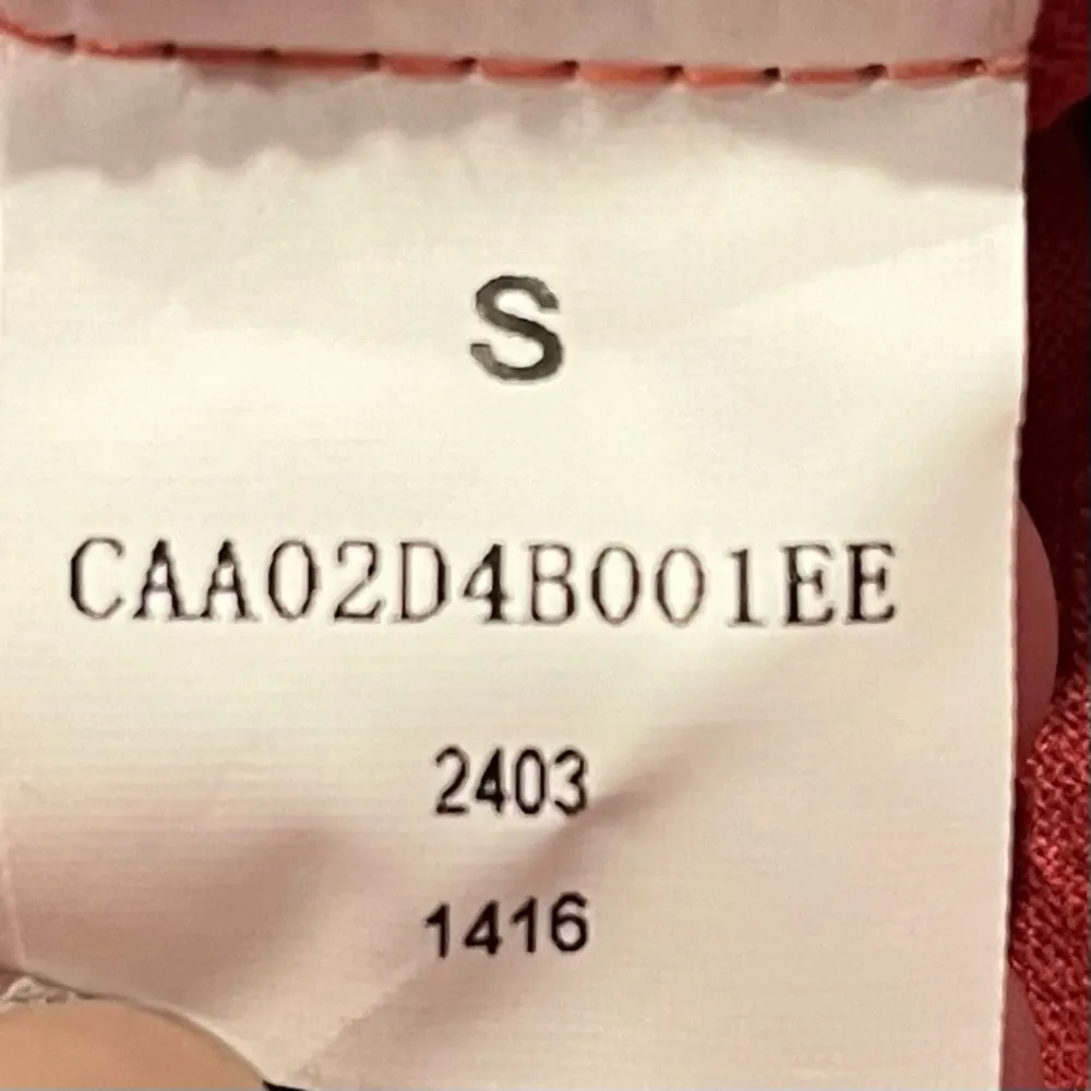 🌺BOHO HIGH WAISTED ORANGE RUFFLE TRIM PANT SIZE SMALL🌺 - Image 4