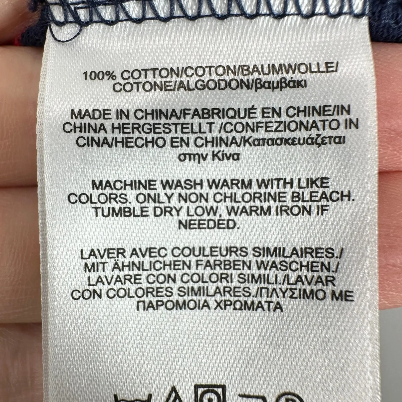 Brooks Brothers XL 1/4 Zip Pullover Long Sleeve Shirt Red Navy Striped Classic - Image 7