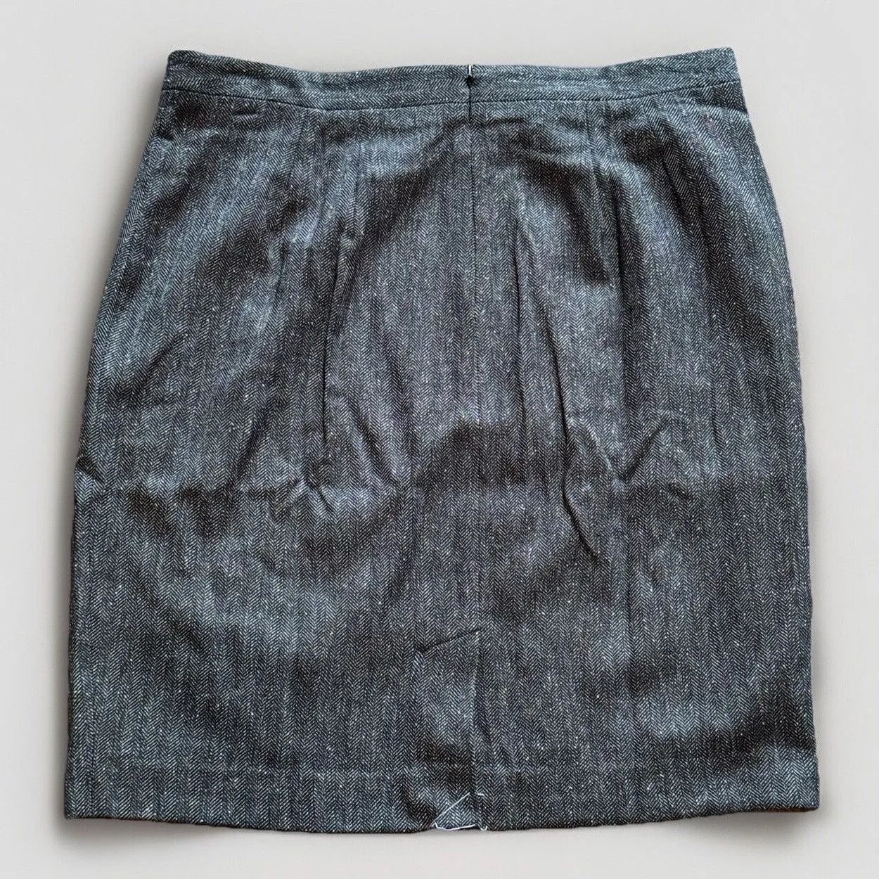 NWT Loft Pencil Skirt Womens Size 10 Brown Tweed Straight Lined NWT - Image 2