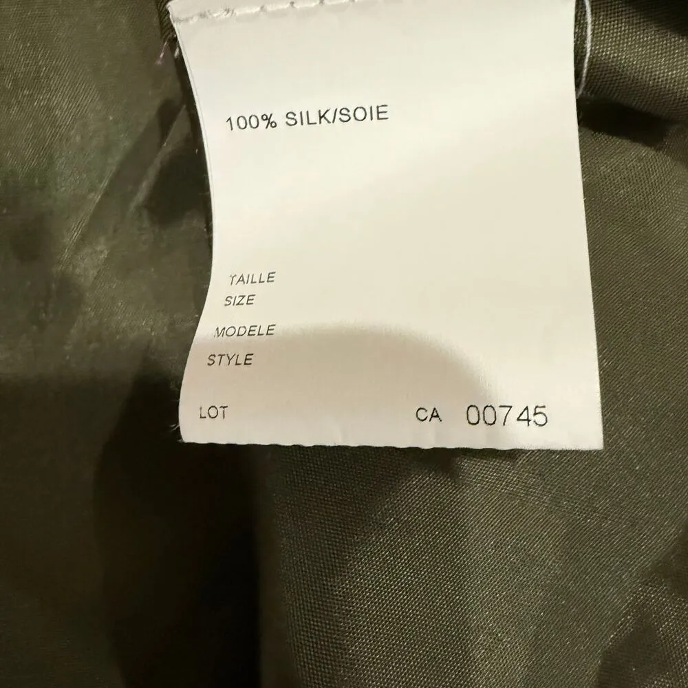 JS Collections Women's Paisley Silk Jacket Size 18 Canada Cottagecore - Image 8