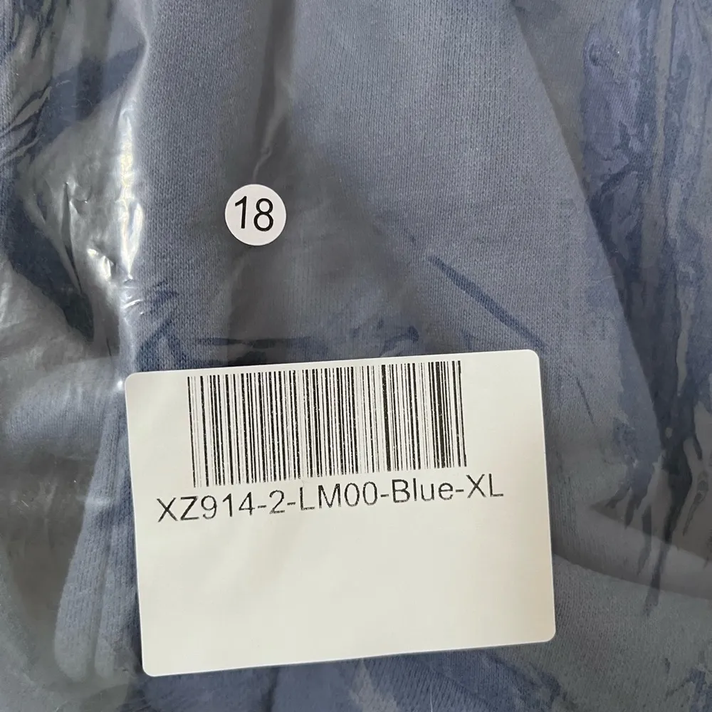 TEDDY BEAR Classic Fashion Soft Embroidered Hoodie Sweatshirt NWT Unisex Sz XL Blue - Image 6