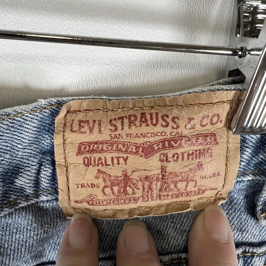 Vintage Levi’s 550 Relaxed Tapered Jeans 100% Cotton |‎ Size 14 M Casual 90’s - Image 8